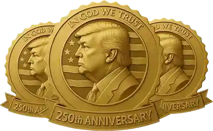 Trump Golden Badge